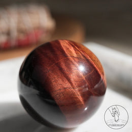 紅虎眼石球