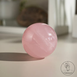 莫桑比克星光粉晶球