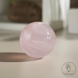 莫桑比克星光粉晶球