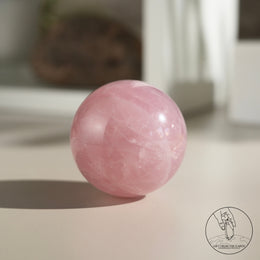莫桑比克星光粉晶球
