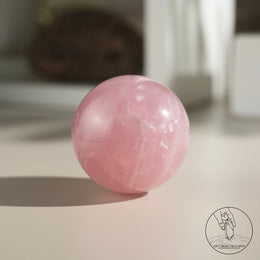 莫桑比克星光粉晶球