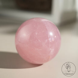 莫桑比克星光粉晶球