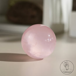 莫桑比克星光粉晶球