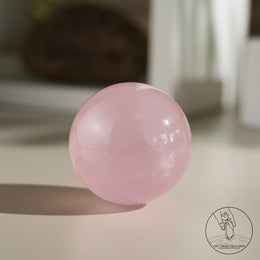 莫桑比克星光粉晶球