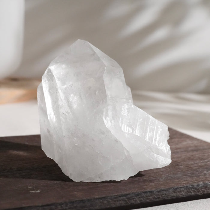 白水晶簇
