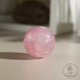 莫桑比克星光粉晶球