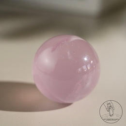 莫桑比克星光粉晶球
