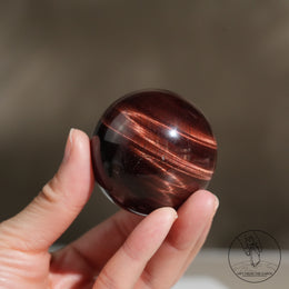 紅虎眼石球
