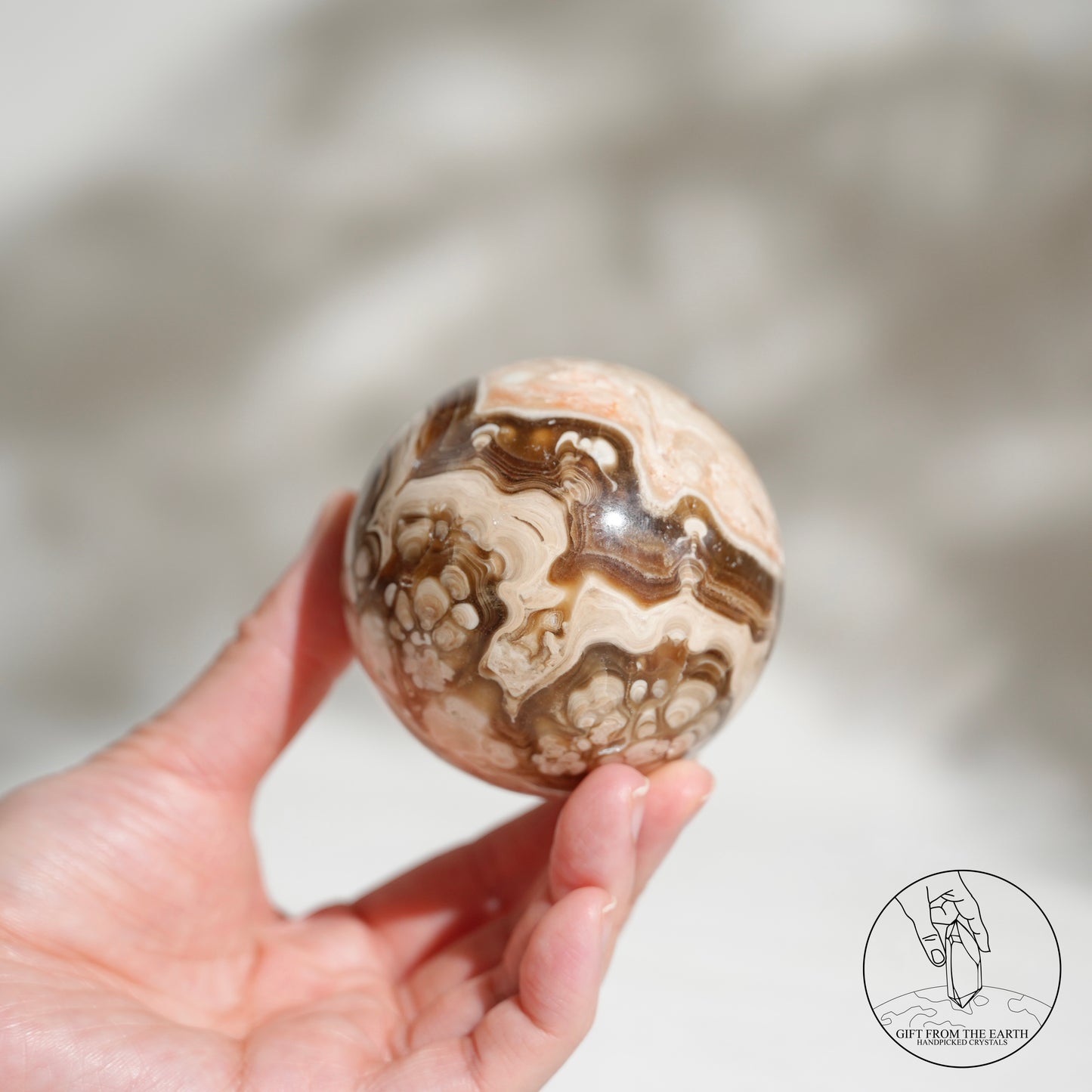 朱古力方解石球