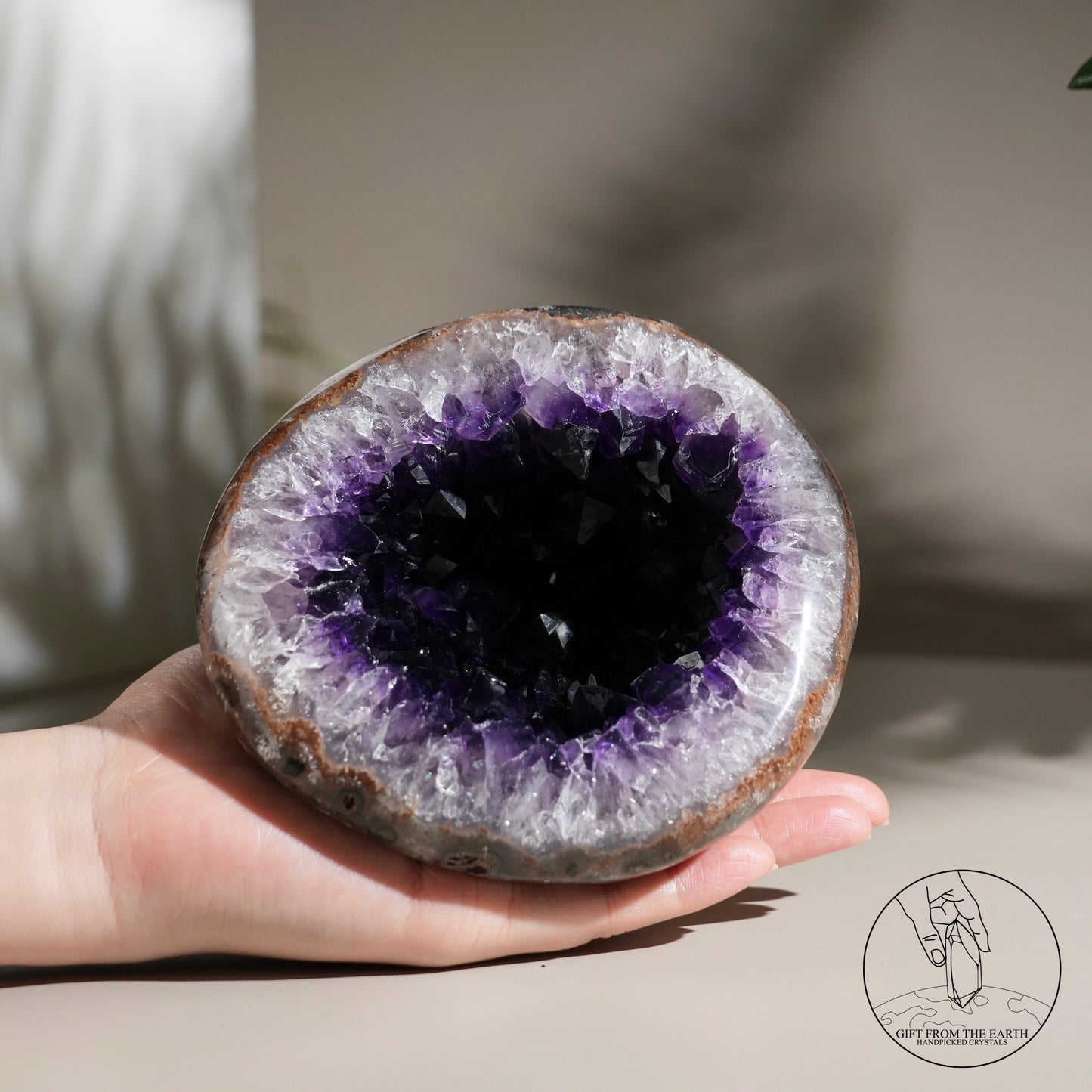 Amethyst geode