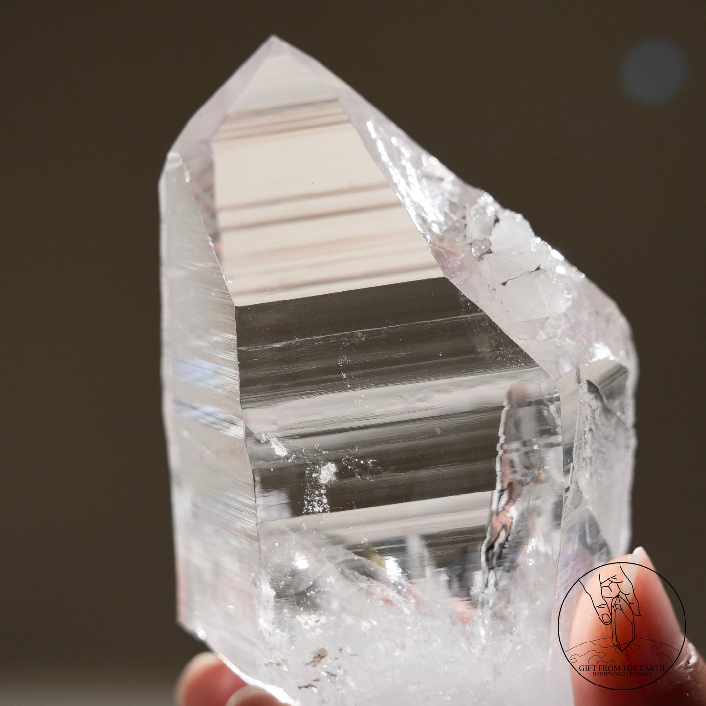 Colombian lemurian quartz