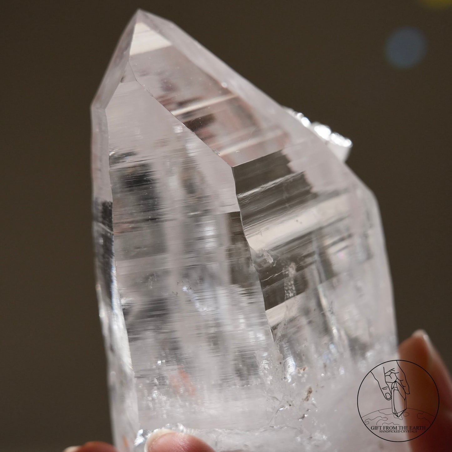 Colombian lemurian quartz