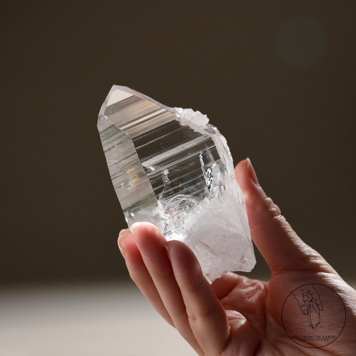 Colombian lemurian quartz