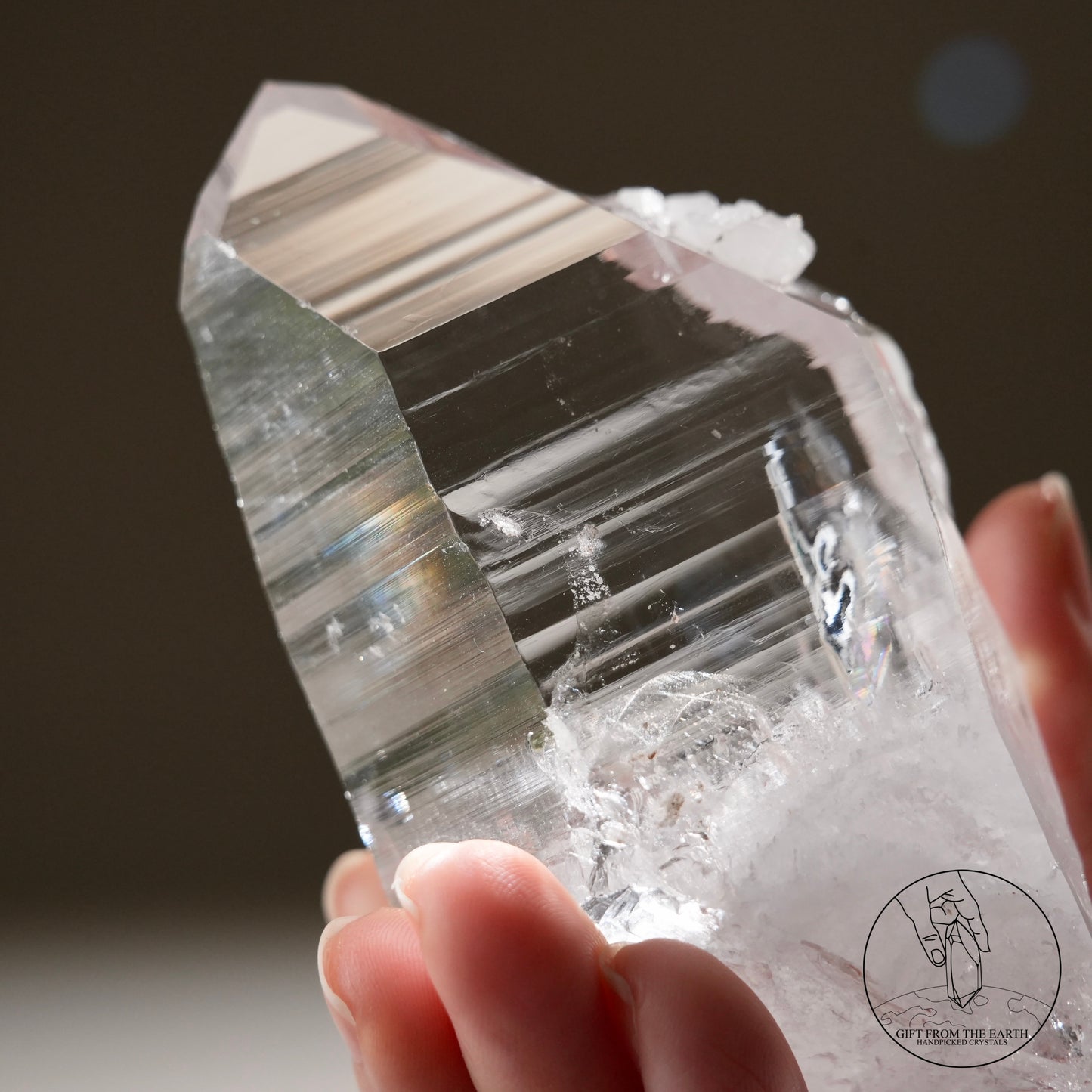 Colombian lemurian quartz