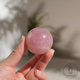 莫桑比克星光粉晶球