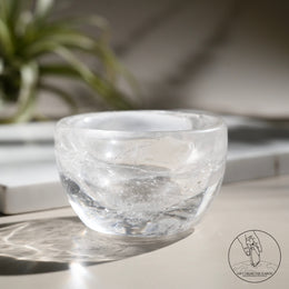 白水晶碗