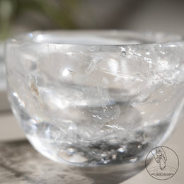 白水晶碗