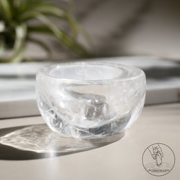 白水晶碗