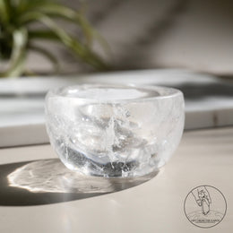 白水晶碗