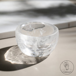 白水晶碗