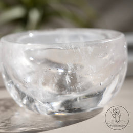 白水晶碗