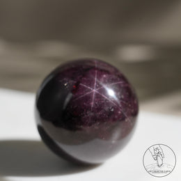 星光石榴石球