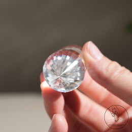 藍針沃格爾白水晶 (24面)