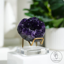 Heart Shape Amethyst Cluster