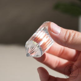 藍針沃格爾白水晶 (24面)