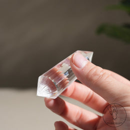 藍針沃格爾白水晶 (24面)