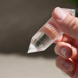 藍針沃格爾白水晶 (24面)