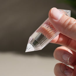 藍針沃格爾白水晶 (24面)