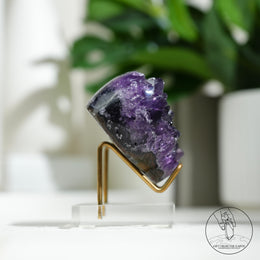 Heart Shape Amethyst Cluster