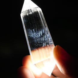 藍針沃格爾白水晶 (24面)