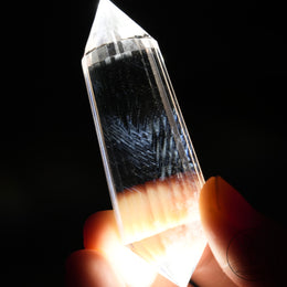藍針沃格爾白水晶 (24面)