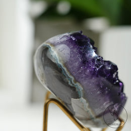 Heart Shape Amethyst Cluster