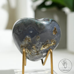 Heart Shape Amethyst Cluster