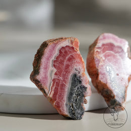 阿根廷紅紋石片 (pair)