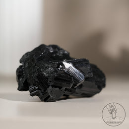 莫桑比克亮面黑碧璽原石
