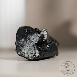 莫桑比克亮面黑碧璽原石