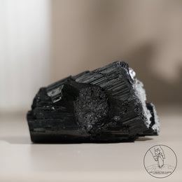 莫桑比克亮面黑碧璽原石