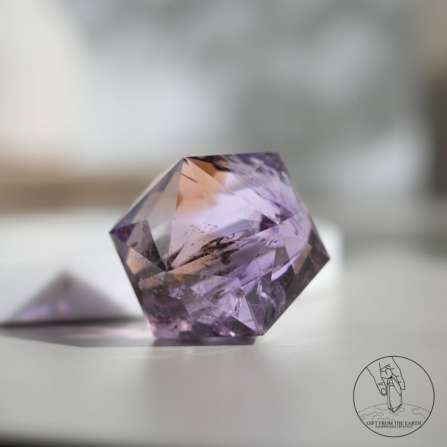 60-faceted amethyst