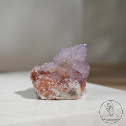 Elestial Quartz Hematitewith