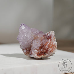 Elestial Quartz Hematitewith