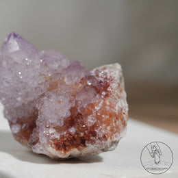 Elestial Quartz Hematitewith