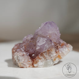 Elestial Quartz Hematitewith