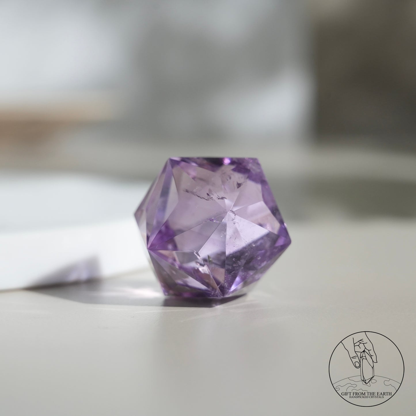 60-faceted amethyst