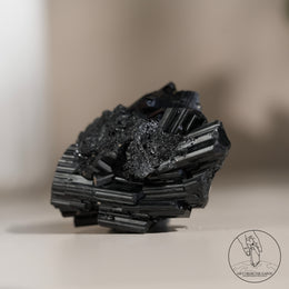 莫桑比克亮面黑碧璽原石