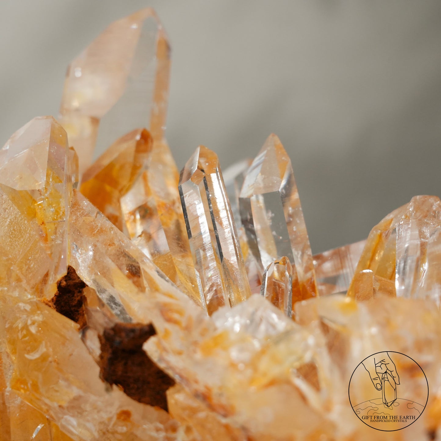 Colombian lemurian quartz