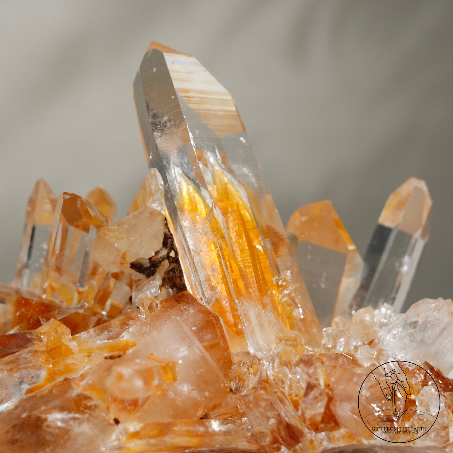 Colombian lemurian quartz